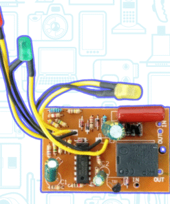 برد محافظ برق ال ای دی سیمدار ( یخچال فریزری - 15 آمپر  3500 وات)